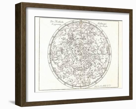 Star Map, 1805-Detlev Van Ravenswaay-Framed Photographic Print