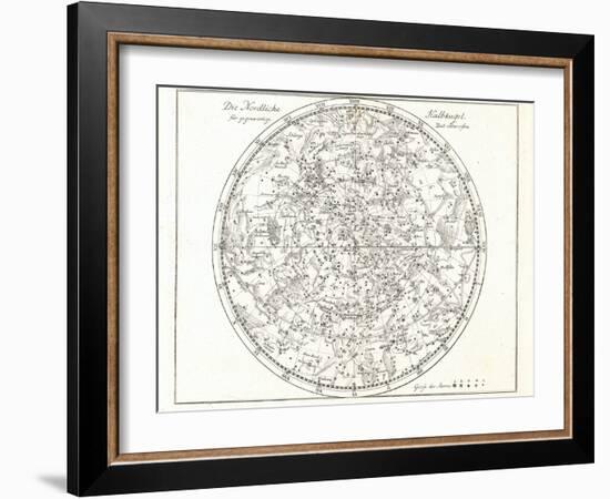 Star Map, 1805-Detlev Van Ravenswaay-Framed Photographic Print