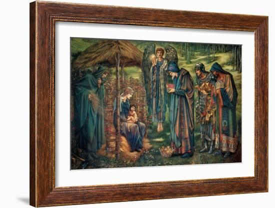 Star of Bethlehem-Edward Burne-Jones-Framed Art Print