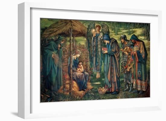 Star of Bethlehem-Edward Burne-Jones-Framed Art Print