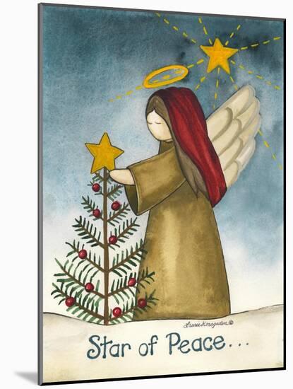 Star of Peace-Laurie Korsgaden-Mounted Art Print