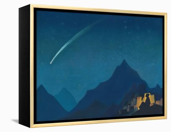 Star of the Hero, 1936 (Tempera on Canvas)-Nicholas Roerich-Framed Premier Image Canvas