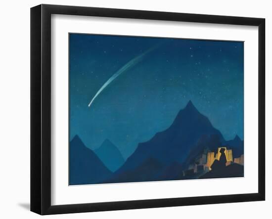 Star of the Hero, 1936 (Tempera on Canvas)-Nicholas Roerich-Framed Giclee Print