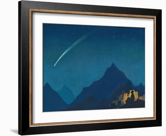 Star of the Hero, 1936 (Tempera on Canvas)-Nicholas Roerich-Framed Giclee Print