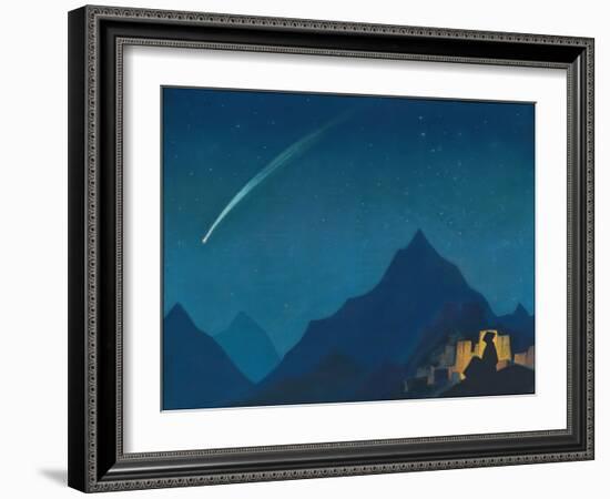 Star of the Hero, 1936 (Tempera on Canvas)-Nicholas Roerich-Framed Giclee Print