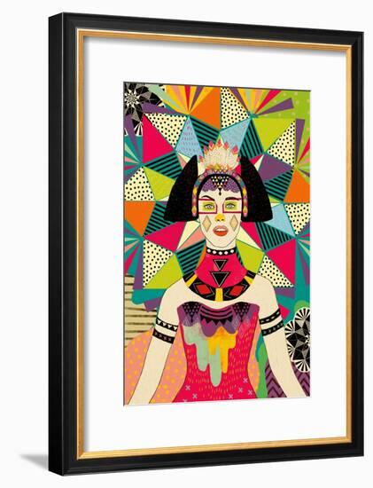 Star of Wander-Diela Maharanie-Framed Art Print