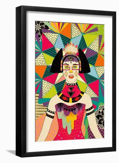 Star of Wander-Diela Maharanie-Framed Art Print