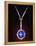 Star Sapphire Necklace-null-Framed Premier Image Canvas