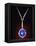 Star Sapphire Necklace-null-Framed Premier Image Canvas