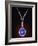 Star Sapphire Necklace-null-Framed Photographic Print