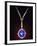 Star Sapphire Necklace-null-Framed Photographic Print