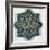 Star-Shaped Overglaze Leaf-Gilded Tile in the Style of Takht-E Solaiman, 13th-14th Century-null-Framed Giclee Print