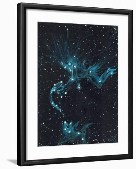 Star Sign - Aquarius, 2016-Vincent Alexander Booth-Framed Giclee Print