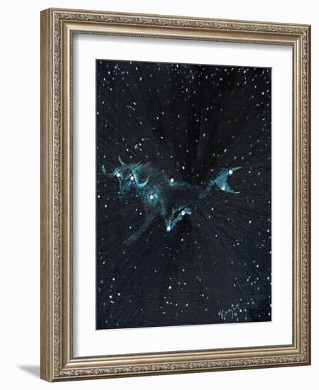 Star Sign - Capricorn, 2016-Vincent Alexander Booth-Framed Premium Giclee Print