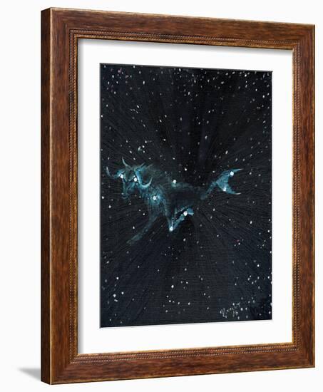Star Sign - Capricorn, 2016-Vincent Alexander Booth-Framed Premium Giclee Print