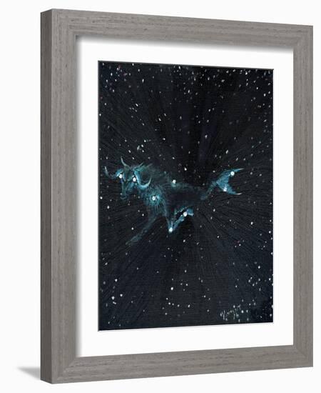 Star Sign - Capricorn, 2016-Vincent Alexander Booth-Framed Giclee Print