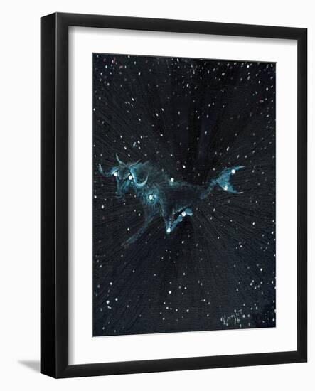 Star Sign - Capricorn, 2016-Vincent Alexander Booth-Framed Giclee Print