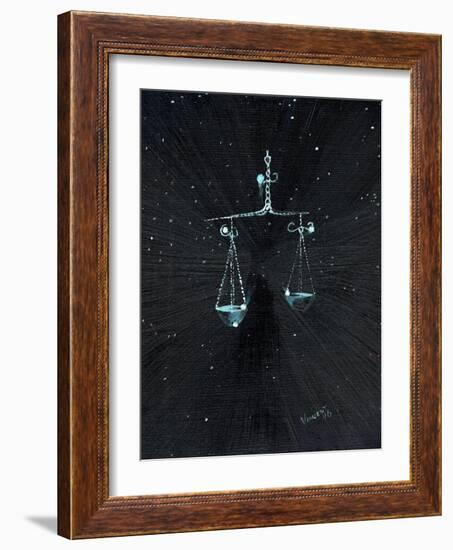 Star Sign - Libra, 2016-Vincent Alexander Booth-Framed Giclee Print