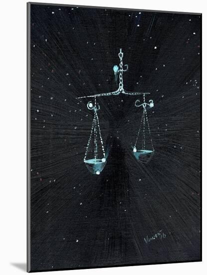 Star Sign - Libra, 2016-Vincent Alexander Booth-Mounted Giclee Print