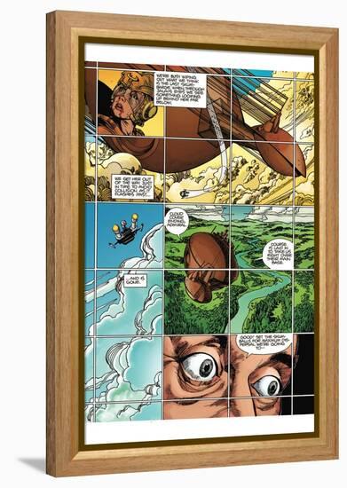 Star Slammers Issue No. 3 - Page 14-Walter Simonson-Framed Stretched Canvas