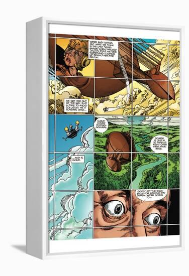 Star Slammers Issue No. 3 - Page 14-Walter Simonson-Framed Stretched Canvas