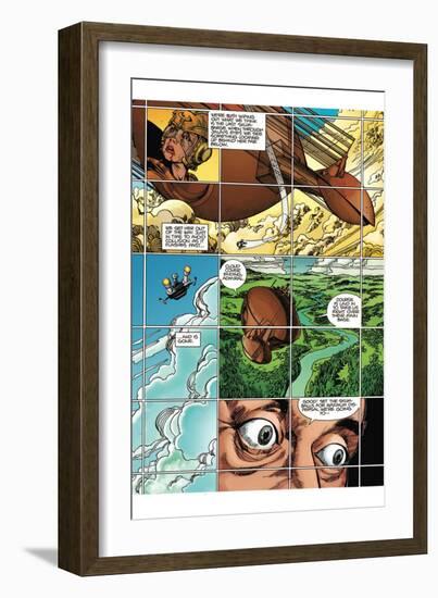 Star Slammers Issue No. 3 - Page 14-Walter Simonson-Framed Art Print