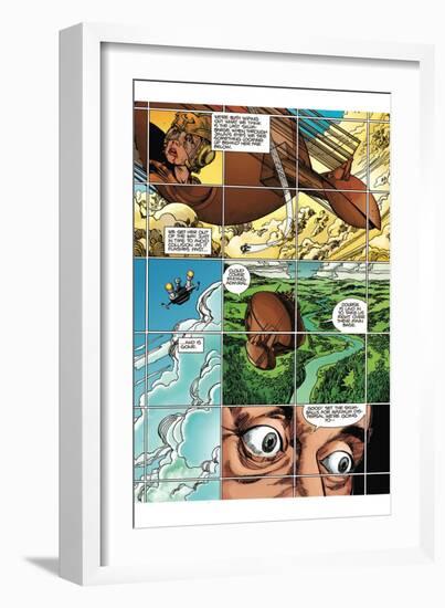 Star Slammers Issue No. 3 - Page 14-Walter Simonson-Framed Art Print