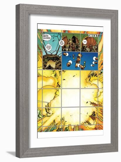 Star Slammers Issue No. 3 - Page 15-Walter Simonson-Framed Art Print