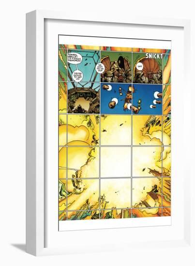 Star Slammers Issue No. 3 - Page 15-Walter Simonson-Framed Art Print