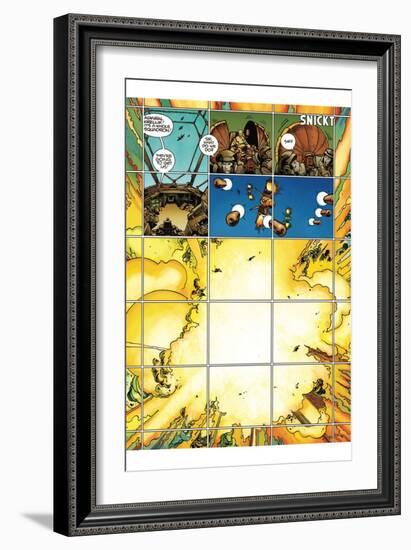 Star Slammers Issue No. 3 - Page 15-Walter Simonson-Framed Art Print