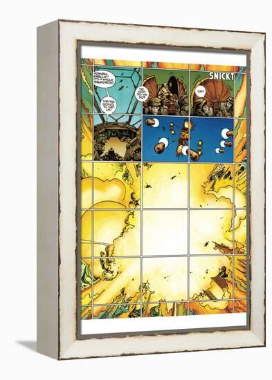 Star Slammers Issue No. 3 - Page 15-Walter Simonson-Framed Stretched Canvas