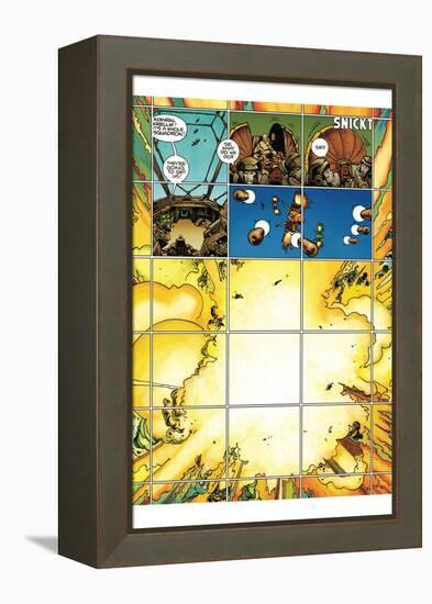 Star Slammers Issue No. 3 - Page 15-Walter Simonson-Framed Stretched Canvas