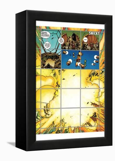 Star Slammers Issue No. 3 - Page 15-Walter Simonson-Framed Stretched Canvas