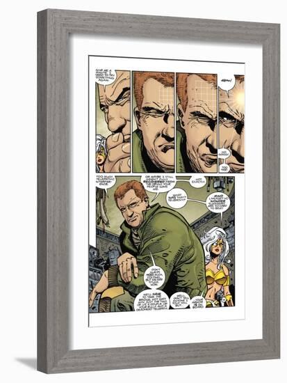 Star Slammers Issue No. 7: The Minoan Agendas, Chapter 4: The Ship - Page 16-Walter Simonson-Framed Art Print