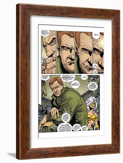 Star Slammers Issue No. 7: The Minoan Agendas, Chapter 4: The Ship - Page 16-Walter Simonson-Framed Art Print