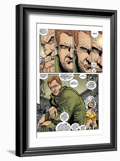 Star Slammers Issue No. 7: The Minoan Agendas, Chapter 4: The Ship - Page 16-Walter Simonson-Framed Art Print