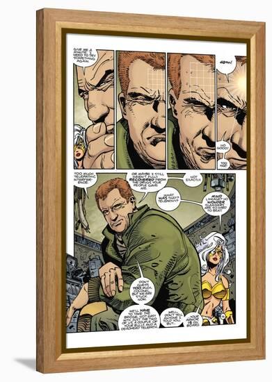 Star Slammers Issue No. 7: The Minoan Agendas, Chapter 4: The Ship - Page 16-Walter Simonson-Framed Stretched Canvas