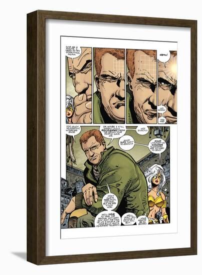 Star Slammers Issue No. 7: The Minoan Agendas, Chapter 4: The Ship - Page 16-Walter Simonson-Framed Premium Giclee Print