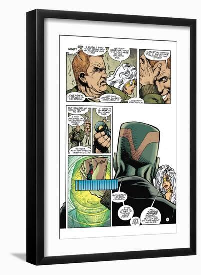 Star Slammers Issue No. 7: The Minoan Agendas, Chapter 4: The Ship - Page 17-Walter Simonson-Framed Art Print