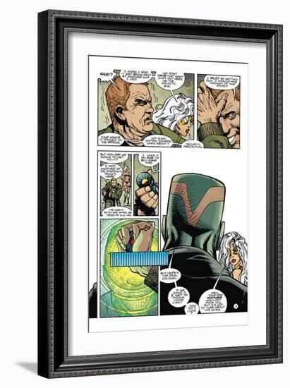 Star Slammers Issue No. 7: The Minoan Agendas, Chapter 4: The Ship - Page 17-Walter Simonson-Framed Art Print