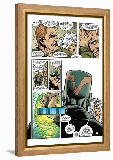 Star Slammers Issue No. 7: The Minoan Agendas, Chapter 4: The Ship - Page 17-Walter Simonson-Framed Stretched Canvas