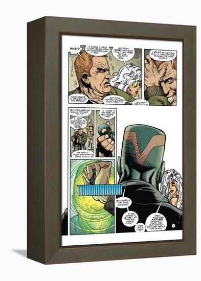 Star Slammers Issue No. 7: The Minoan Agendas, Chapter 4: The Ship - Page 17-Walter Simonson-Framed Stretched Canvas