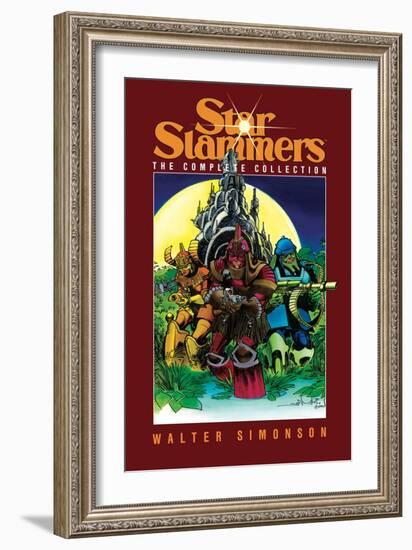 Star Slammers: The Complete Collection - Collected Edition Cover-Walter Simonson-Framed Art Print