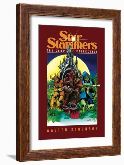 Star Slammers: The Complete Collection - Collected Edition Cover-Walter Simonson-Framed Art Print