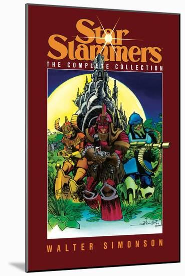 Star Slammers: The Complete Collection - Collected Edition Cover-Walter Simonson-Mounted Art Print