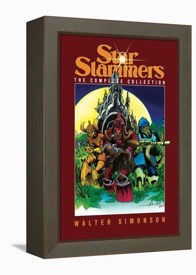 Star Slammers: The Complete Collection - Collected Edition Cover-Walter Simonson-Framed Stretched Canvas