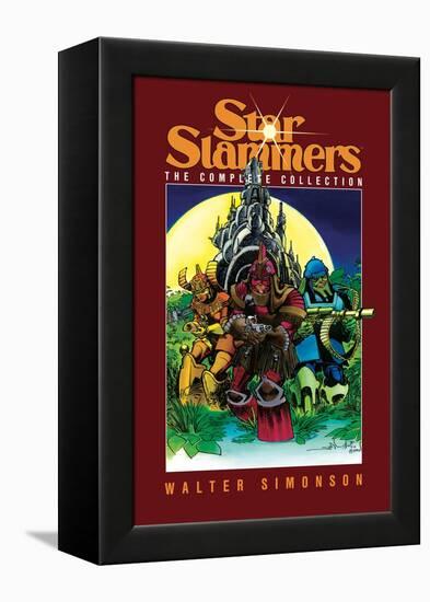 Star Slammers: The Complete Collection - Collected Edition Cover-Walter Simonson-Framed Stretched Canvas