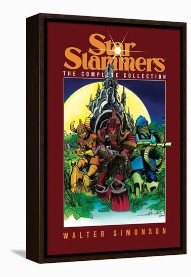 Star Slammers: The Complete Collection - Collected Edition Cover-Walter Simonson-Framed Stretched Canvas