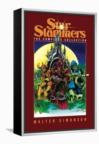 Star Slammers: The Complete Collection - Collected Edition Cover-Walter Simonson-Framed Stretched Canvas