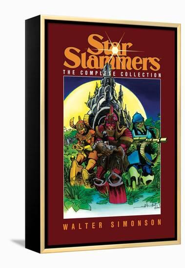 Star Slammers: The Complete Collection - Collected Edition Cover-Walter Simonson-Framed Stretched Canvas